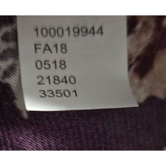 Floral Satin Kimono Robe With Waist Tie Purple & Pink Womens Medium fairycore - Picture 8 of 10